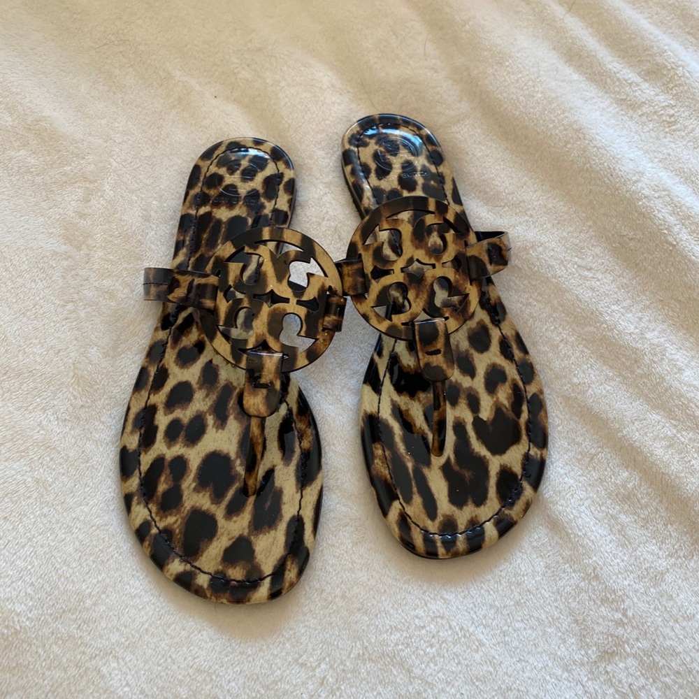 Tory Burch Miller Sandal, Printed Patent Leather